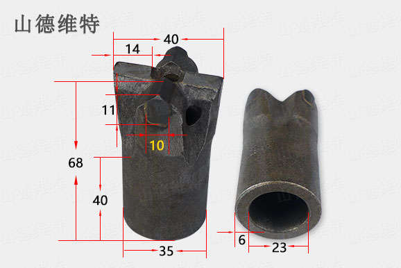 Φ40风乐鱼（中国）leyu官方网站-科技股份有限公司乐鱼（中国）leyu官方网站-科技股份有限公司头十字钎头图片